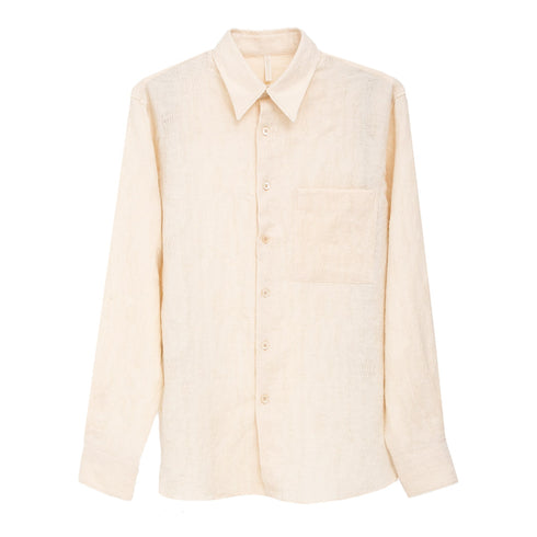 Hello Sunflower Ace Shirt Off White 10 1195 Degli Uberti